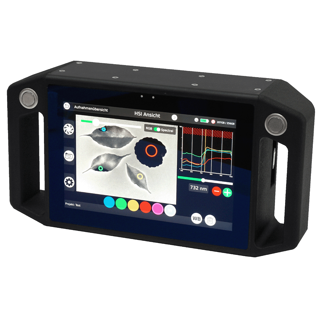 Mobile Hyperspectral camera called BlackMobile V2 by HAIP Solutions