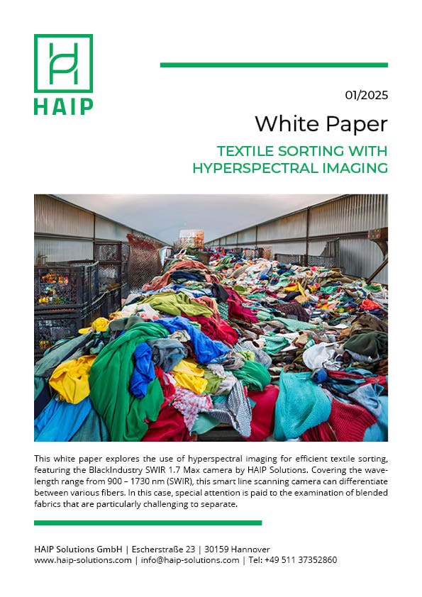 HAIP Solutions Whitepaper on Textile sorting with hyperspectral imaging